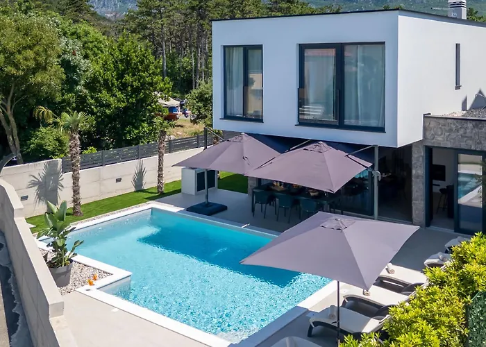 Novo - S Velikim Bazenom Villa *